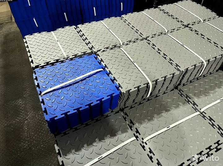 Пвх плитка для гаража