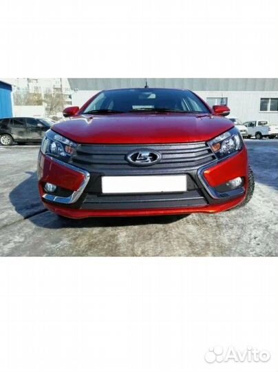 Зимняя защита радиатора LADA vesta