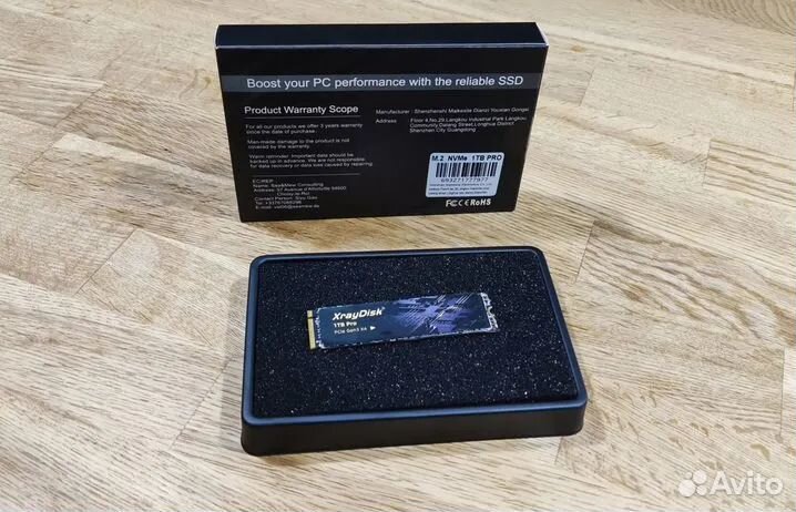 SSD и M.2 NVMe XRayDisk, SanDisk, Kingston