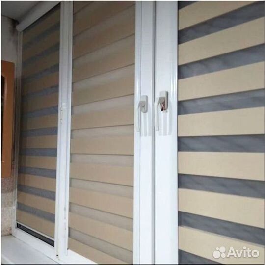 Шторы Зебра Рулонные