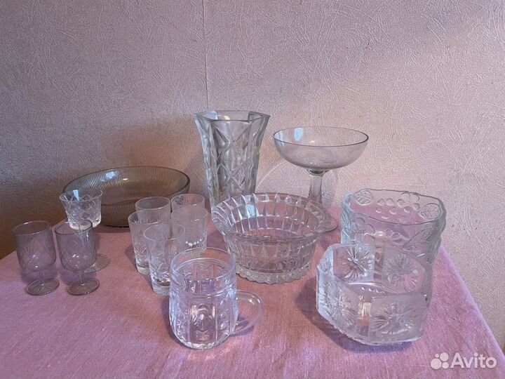 Стекло хрусталь СССР