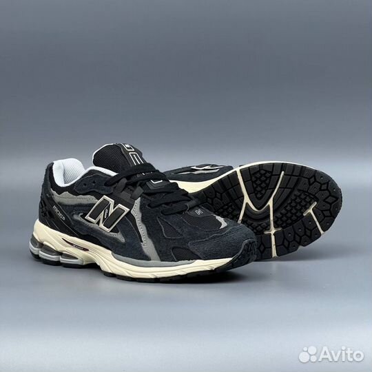 New Balance 1906 черные кроссовки