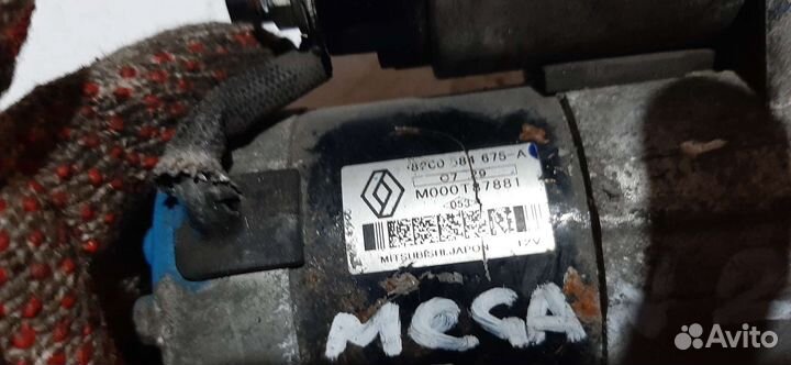 Стартер renault megane 2 m000t87881