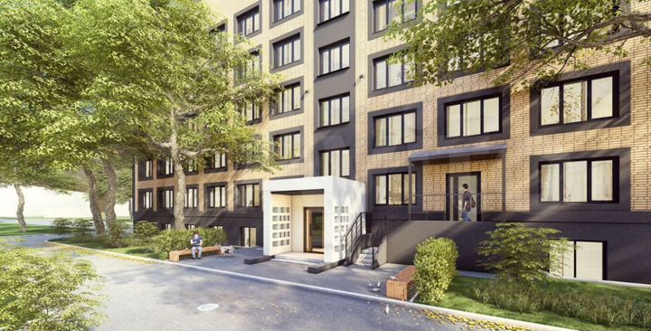 1-к. квартира, 15,9 м², 5/5 эт.