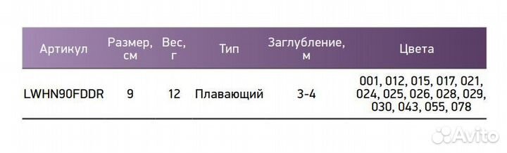 Воблер LureMax hunter 90F DDR-028 12г