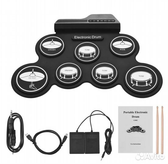 Электронные барабаны ударная установка новая