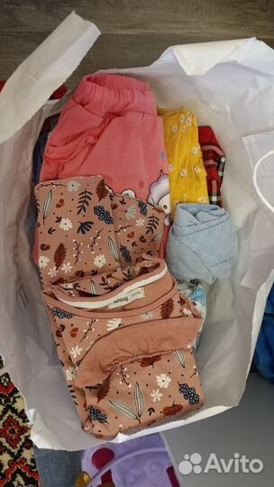 Пакет вещей на девочку до 104 роста