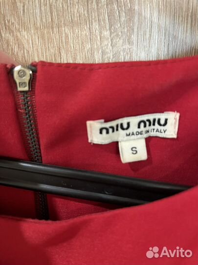 Коктельное платье Miu Miu Италия