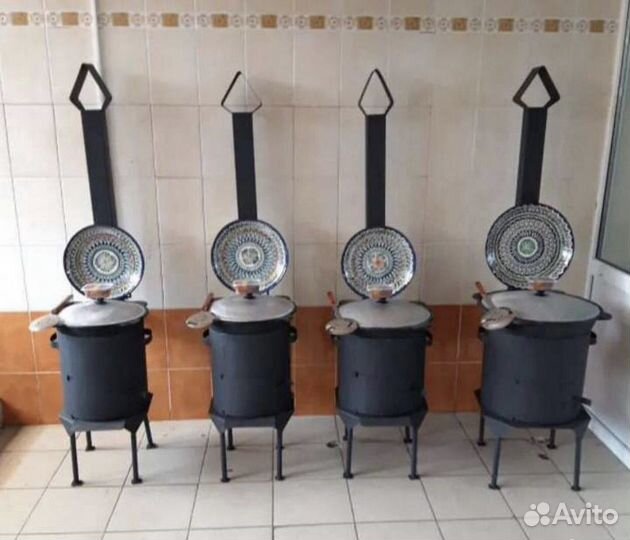 Казан + пeчь + шумовкa