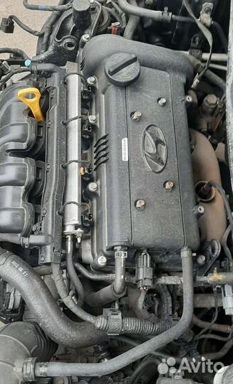 Hyundai Kia двигатель 1.4 G4FA