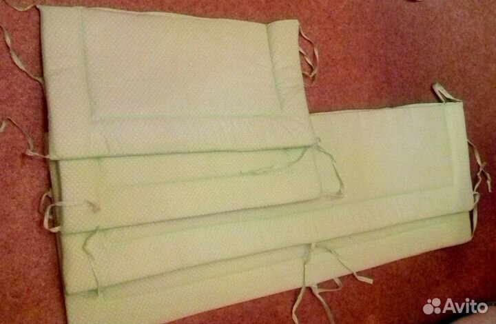 Матрас,бортики,наматрасник на кровать