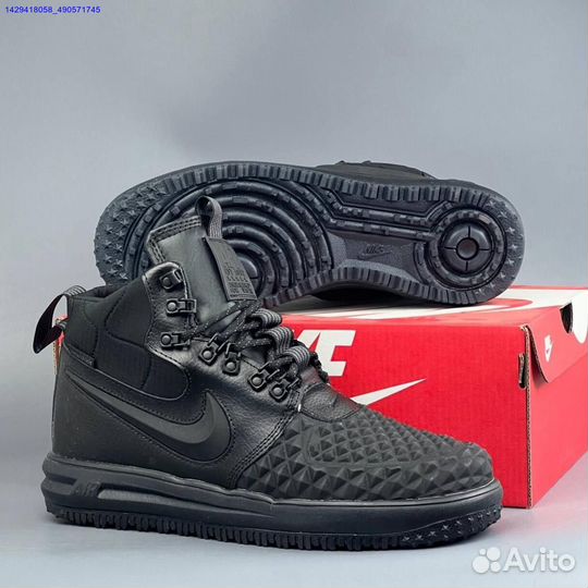 Кроссовки Nike Lunar Force 1 Duckboot (с мехом) (Арт.62309)