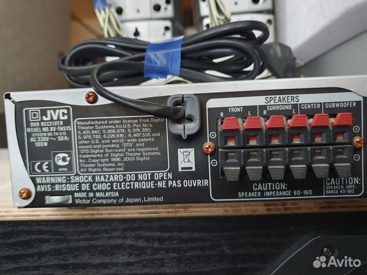 Домашний кинотеатр pioneer & jvc 5.1