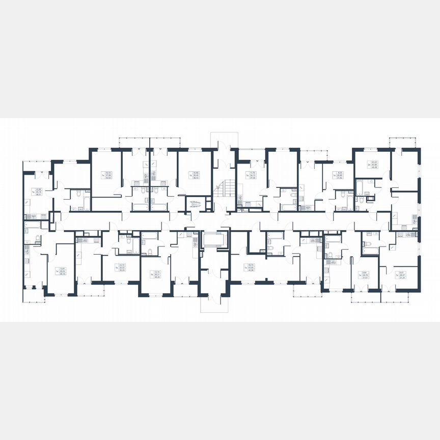 1-к. квартира, 33,6 м², 1/8 эт.