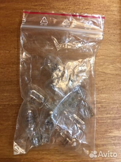 Лампа автомобильная W16W 12V 8 шт