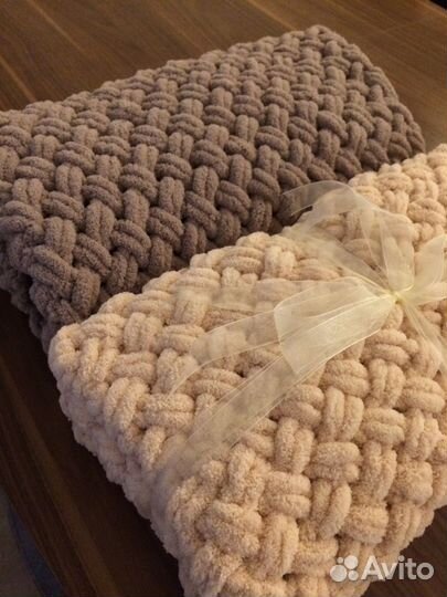 Плед детский плюшевый