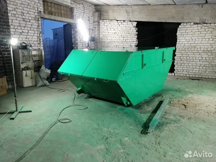 Бак металлический мусорный Бесплатная доставка