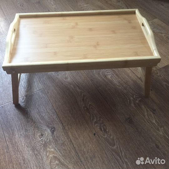 Столик-поднос бамбук Bravo