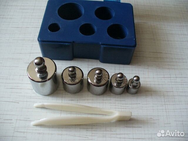 Набор гирек для калибровки весов
