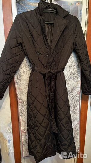 Пальто женское демисезонное стеганое 48-50