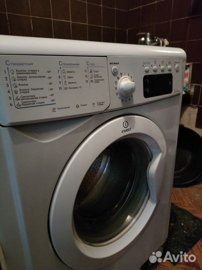 Стиральная машина бу indesit 5 кг