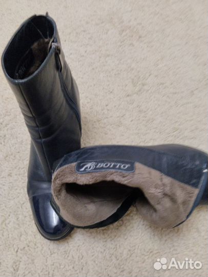 Полусапожки женские 39 размер натуральная кожа
