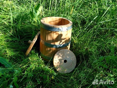 Кадка дубовая