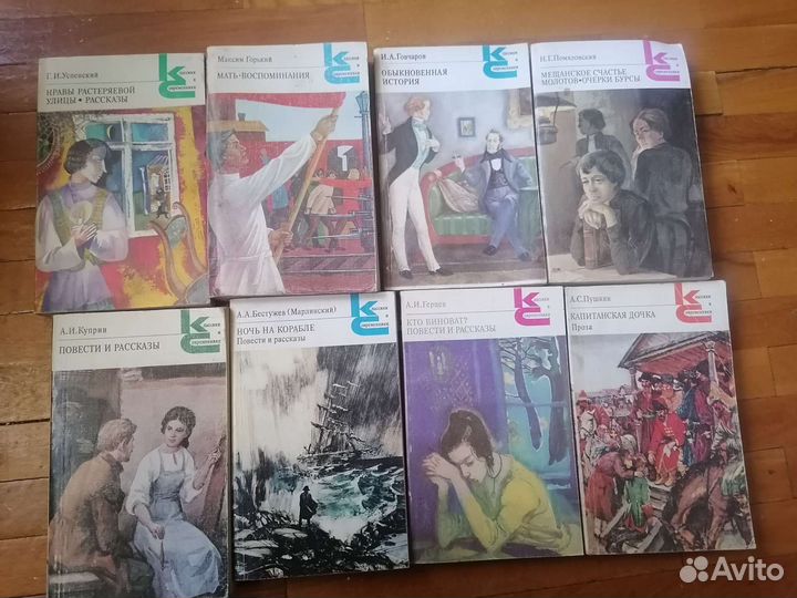 Книги - 36 шт (серия классики и современники)