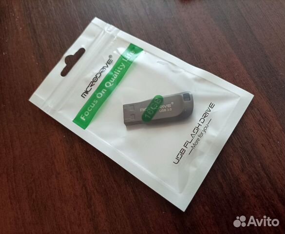 Флэш-накопитель USB в металлическом корпусе 16 гб