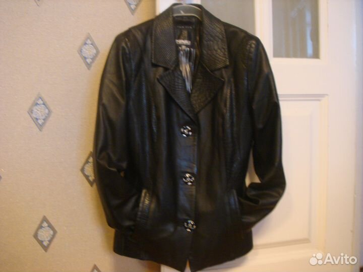 Куртка кожаная