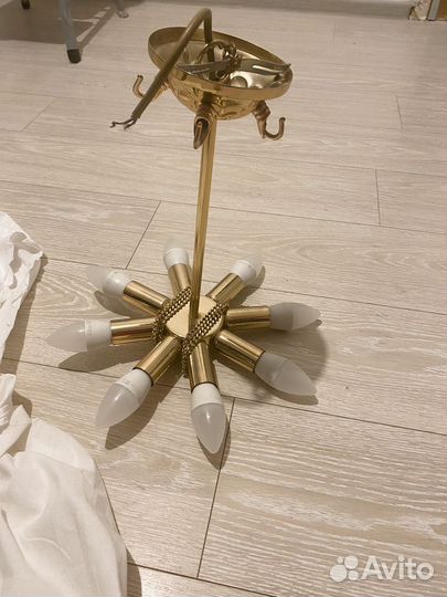 Люстра хрустальная