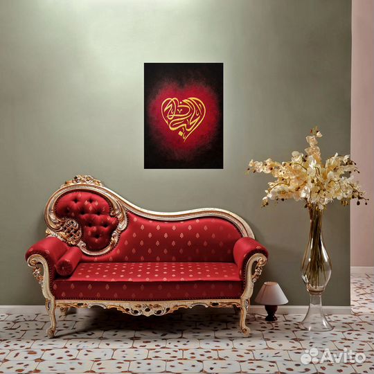 Мусульманские картины на холстах