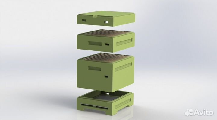 Улей ППУ на 10 рамок