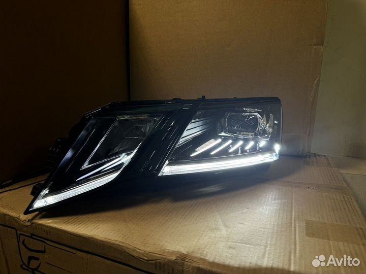 Full LED фары на Skoda Octavia a7 fl