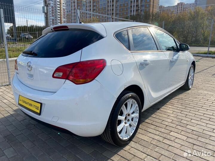 Opel Astra 1.6 AT, 2012, 169 107 км