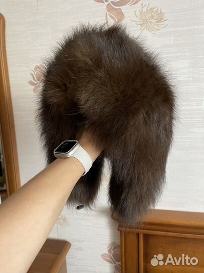 Шапка песец