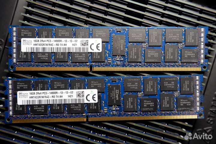 4x16Gb Серверная память ddr3 1866MHz REG