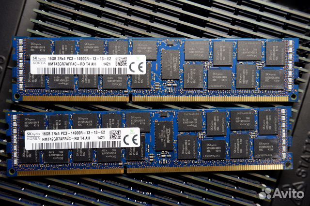 4x16Gb Серверная память ddr3 1866MHz REG