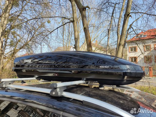 Автомобильный бокс thule motion sport (600) черный