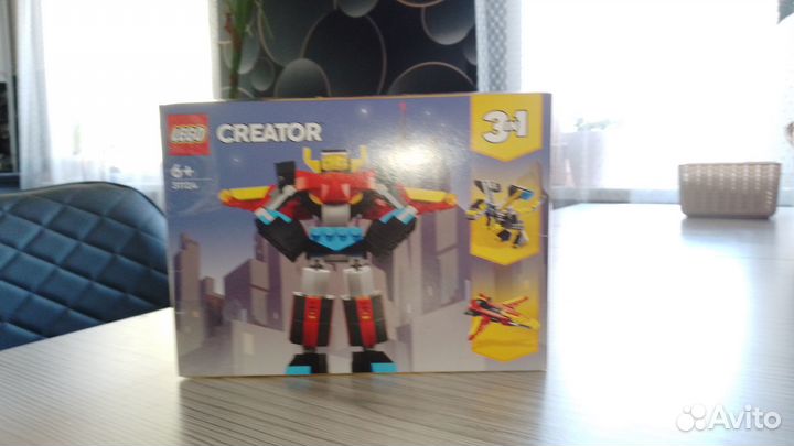 Lego креатор 3 в 1 супер робот