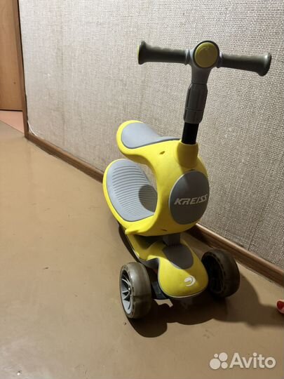 Самокат беговел 2 в 1