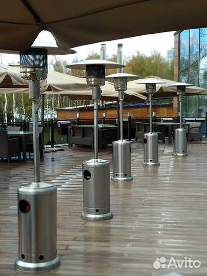 Уличный газовый обогреватель Jax форма гриб