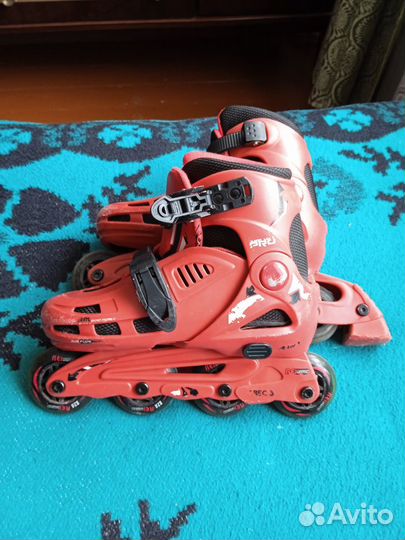 Роликовые коньки детские раздвижные 30-33 рр