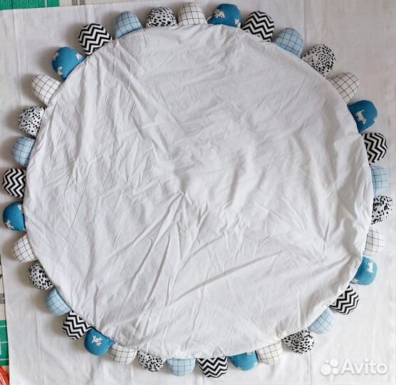 Сенсорный развивающий коврик Монтессори