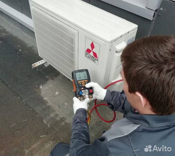 Заправка фреоном кондиционеров (сплит-систем)