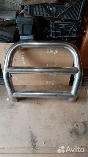 Продам кенгурятник на Митсубиси Паджеру 3