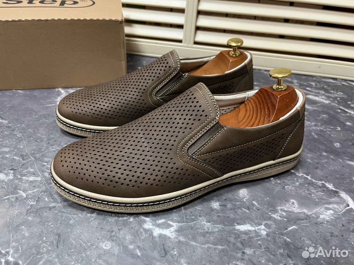 Мокасины мужские