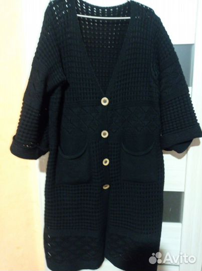 Кардиган женский длинный
