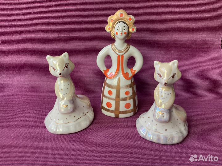 Фарфоровые статуэтки СССР лфз дулево