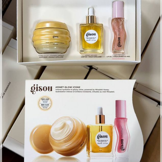 Gisou набор honey glow icons